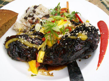 Jerk Chicken at Caribbean Cowboy